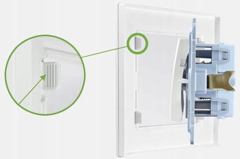 Gniazdo wtyczkowe Simon 10 z uziemieniem podwójne (moduł)